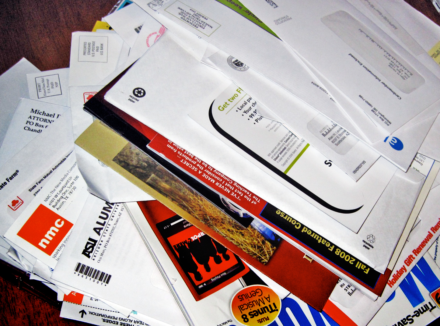 Spam mail.