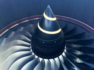 Jet engine.