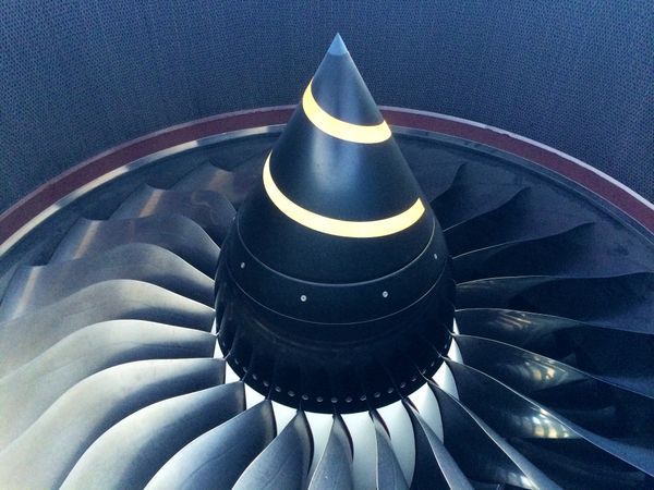 Jet engine.