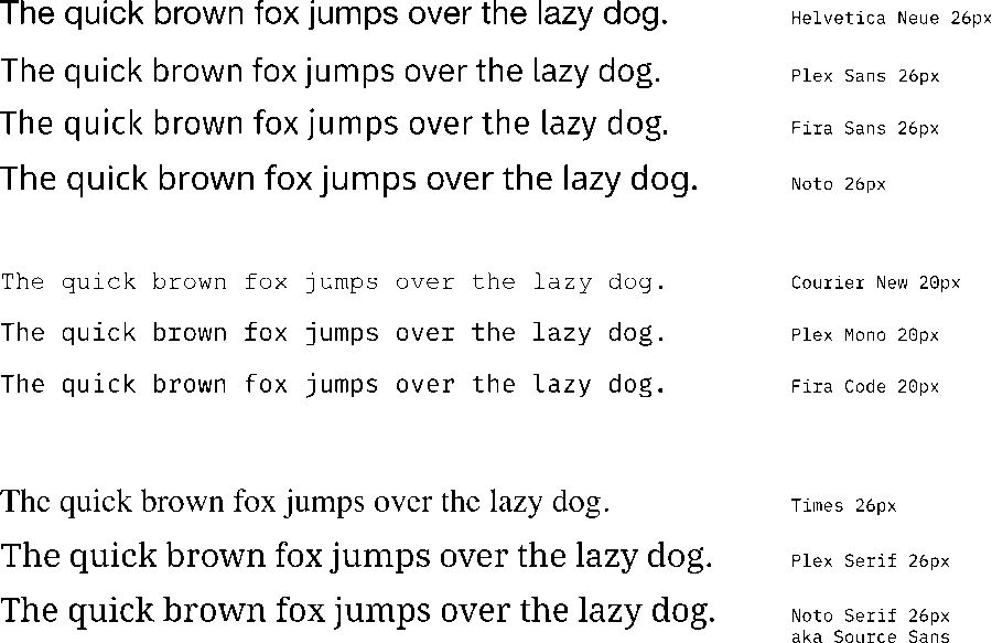 Plex example