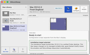 NewSheep: forking SheepShaver to boot New World Mac OS 9.2 on Apple Silicon + JIT