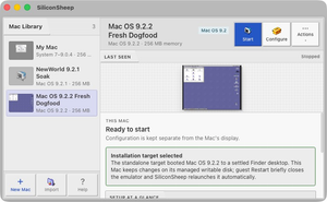 NewSheep: forking SheepShaver to boot New World Mac OS 9.2 on Apple Silicon + JIT