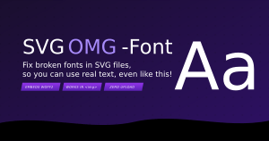 Stop converting SVG text to outlines